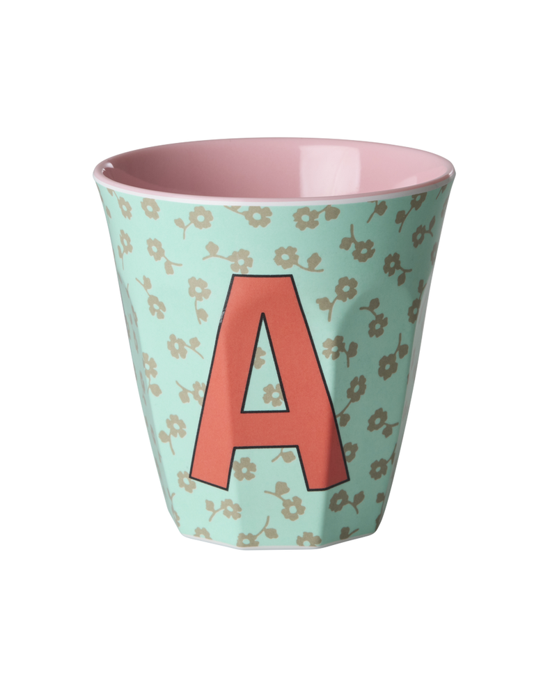 Mittelgroße Becher - Mint - A - Flowers