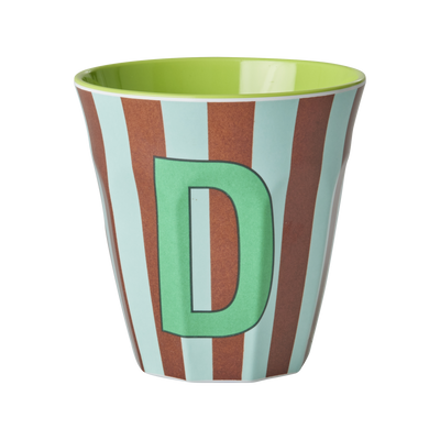 Medium Cup - Multicolor - D - Stripes