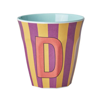 Medium Cup - Multicolor - D - Stripes