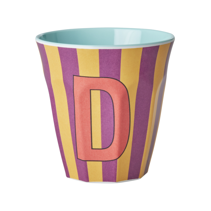 Medium Cup - Multicolor - D - Stripes