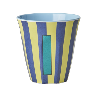 Mediano Vaso - Multicolor - I - Stripes