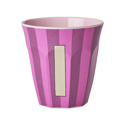 Mediano Vaso - Rosa - I - Stripes