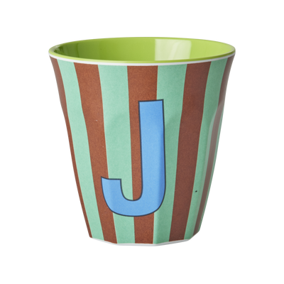 Mediano Vaso - Menta - J - Stripes