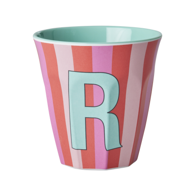 Media Tazza - Rosa - R - Stripes