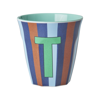 Mediano Vaso - Azul - T - Stripes