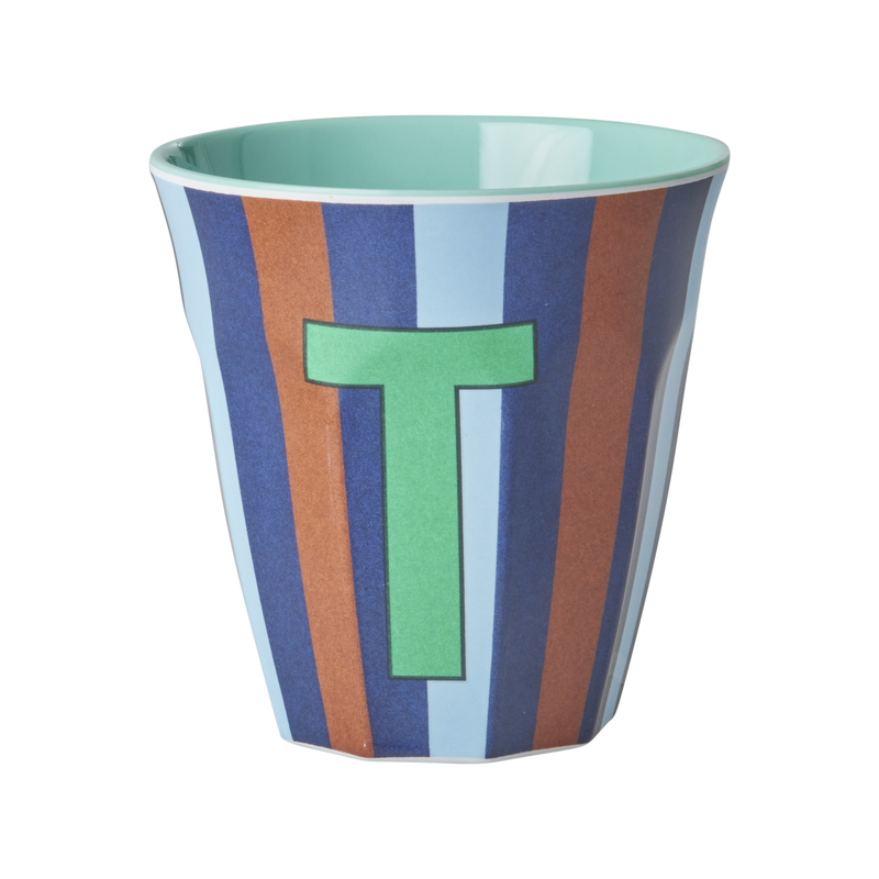 Mediano Vaso - Azul - T - Stripes