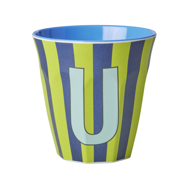 Media Tazza - Verde - U - Stripes