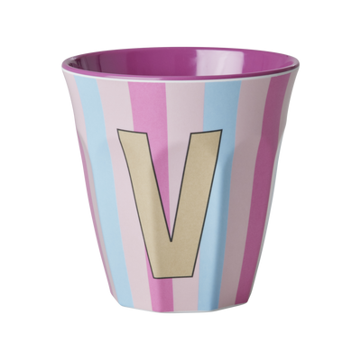 Mediano Vaso - Multicolor - V - Stripes