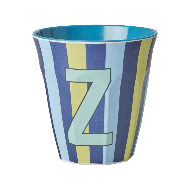 Médium Gobelet - Bleu - Z - Stripes