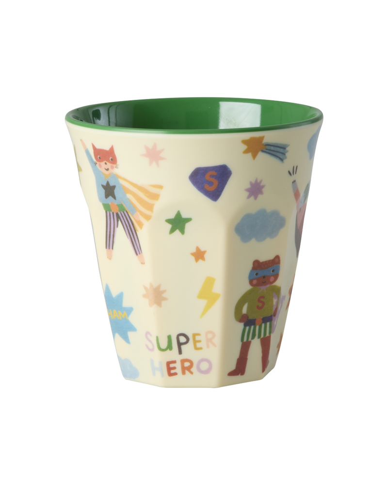 Medium Kids Cup - Green - Hero Print