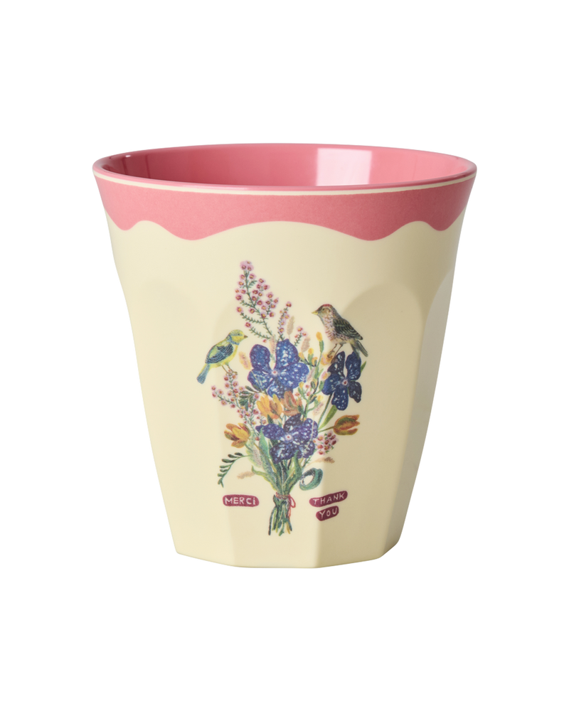 Medium Cup - Coral - Nathalie Lété Vol. 2 Print