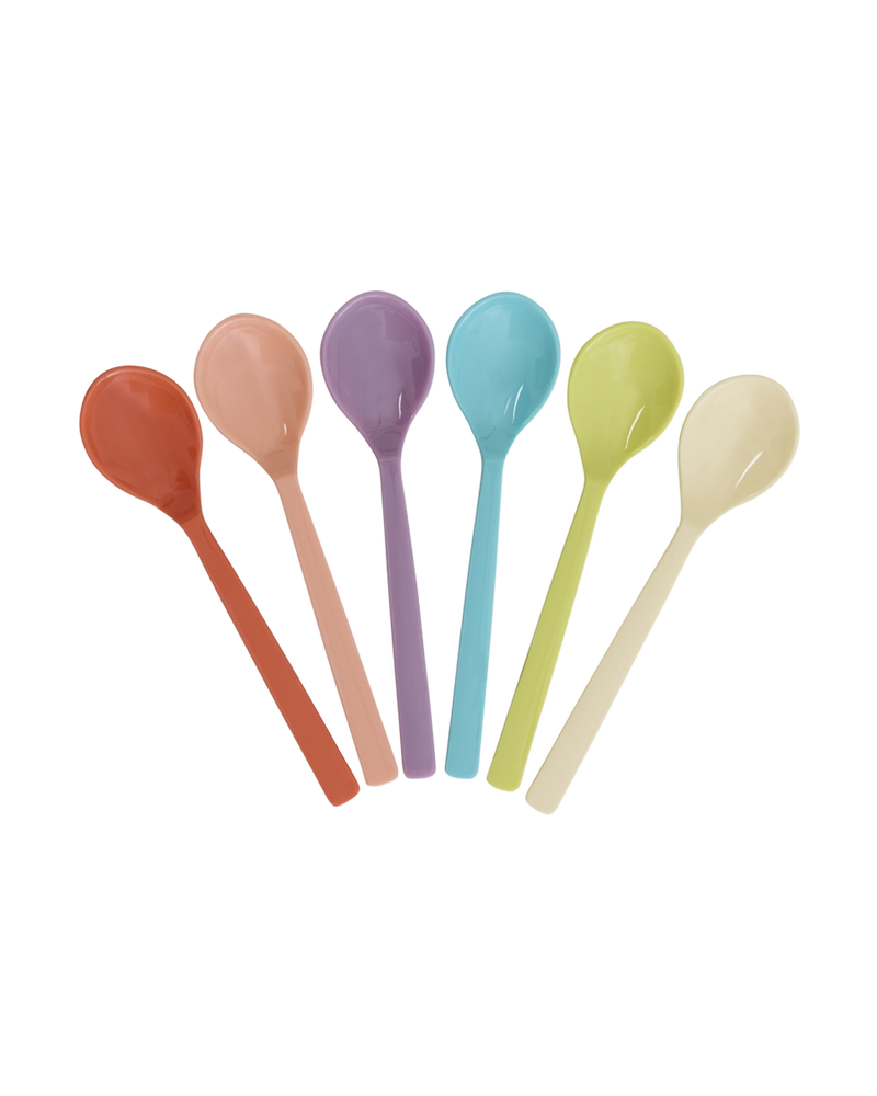 Teaspoon - Multicolor - Gloriously Gifted - Set of 6