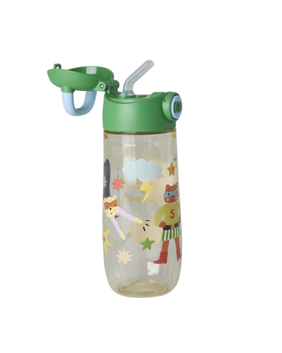 Tritan Drinking Bottle - Green - Hero Print