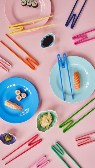 Plastic Chopsticks - Blue Environment