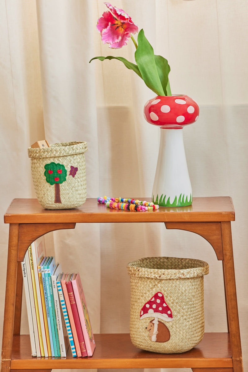 Large Mushroom Ceramic Vase - Red Environment