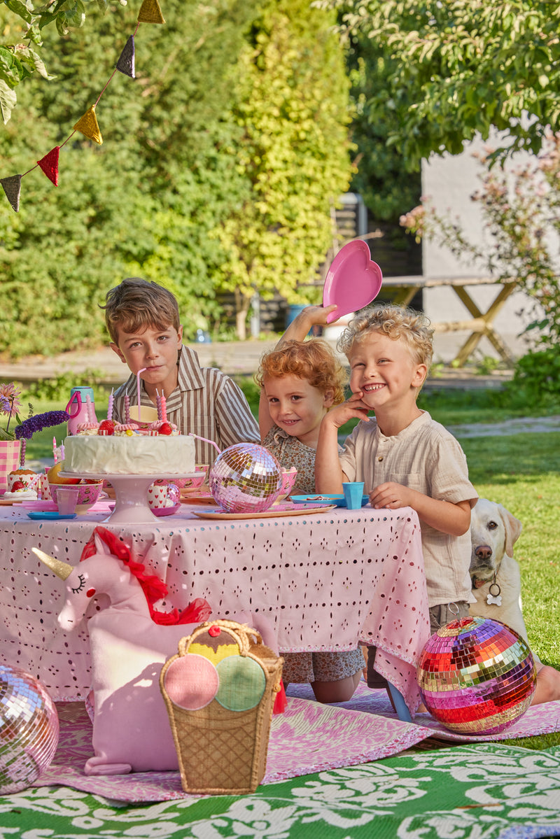 Einhorn Baumwolle Kissen - Pink Environment