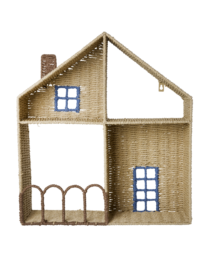 House Paper Shelf - Blue