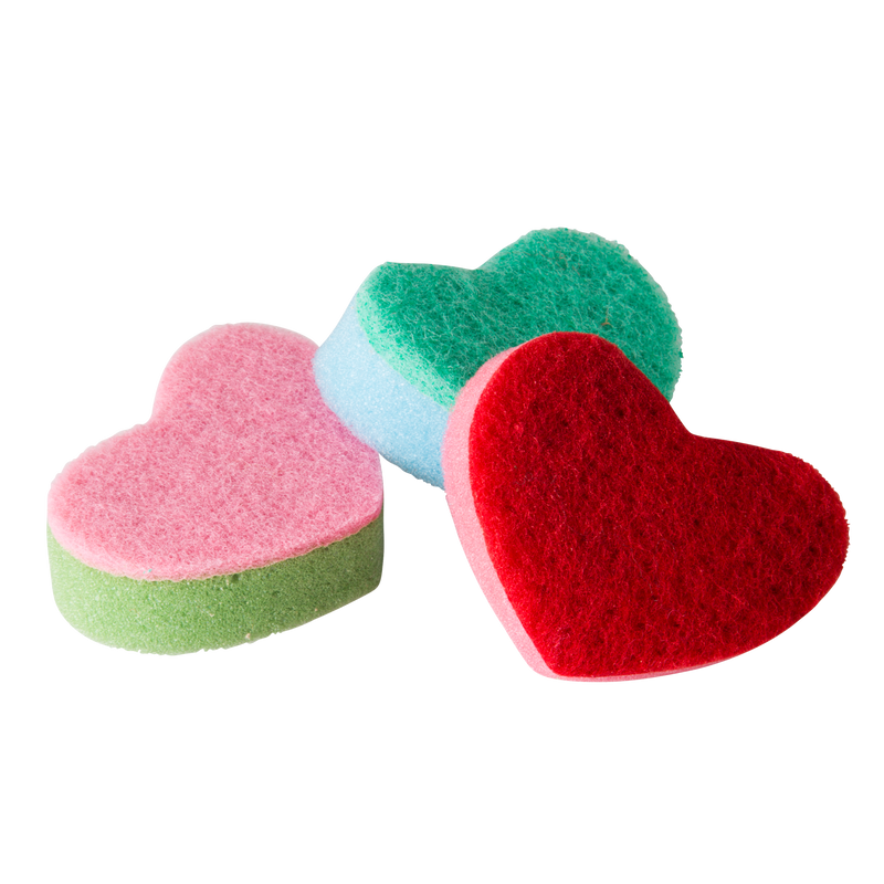 Heart Sponge - Assorted