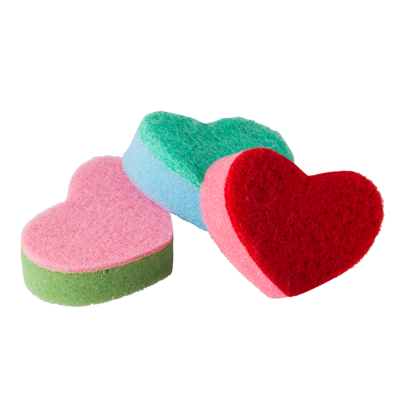 Heart Sponge - Assorted