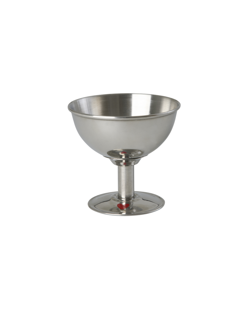 Stainless Steel Icecream Cup - Silver