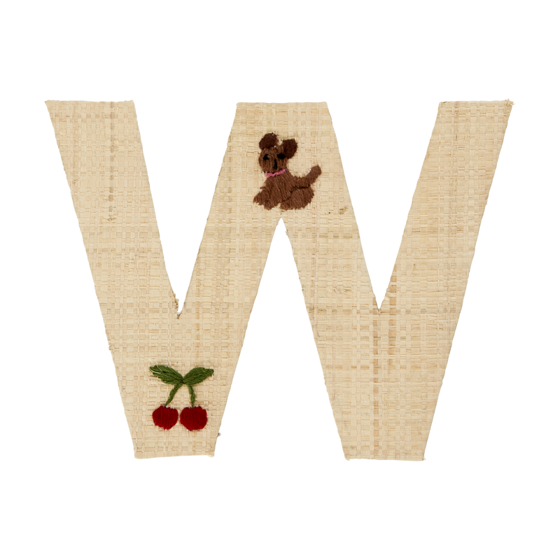 Raffia Mix van wol - Natuurlijk - W - Cherry Embroidery