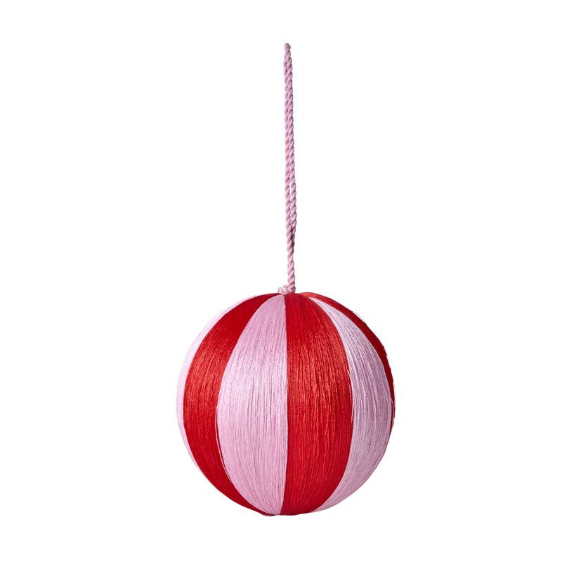 Grande Rotondo Decorazione natalizia - Rosso